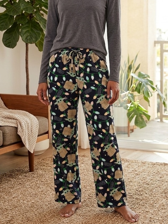 Star Wars Pants - Take 50% OFF- Star Wars Pajama Pants, Size-M